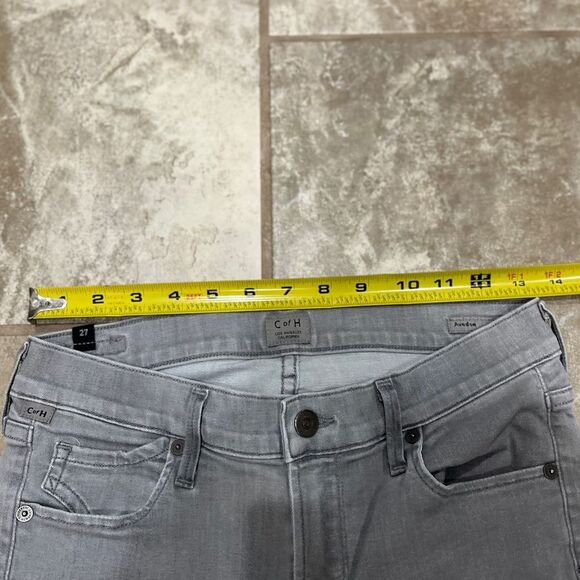 Citizens of Humanity Avedon Gray Low Rise Ultra Skinny Gray Jeans Size 27 - Picture 7 of 15
